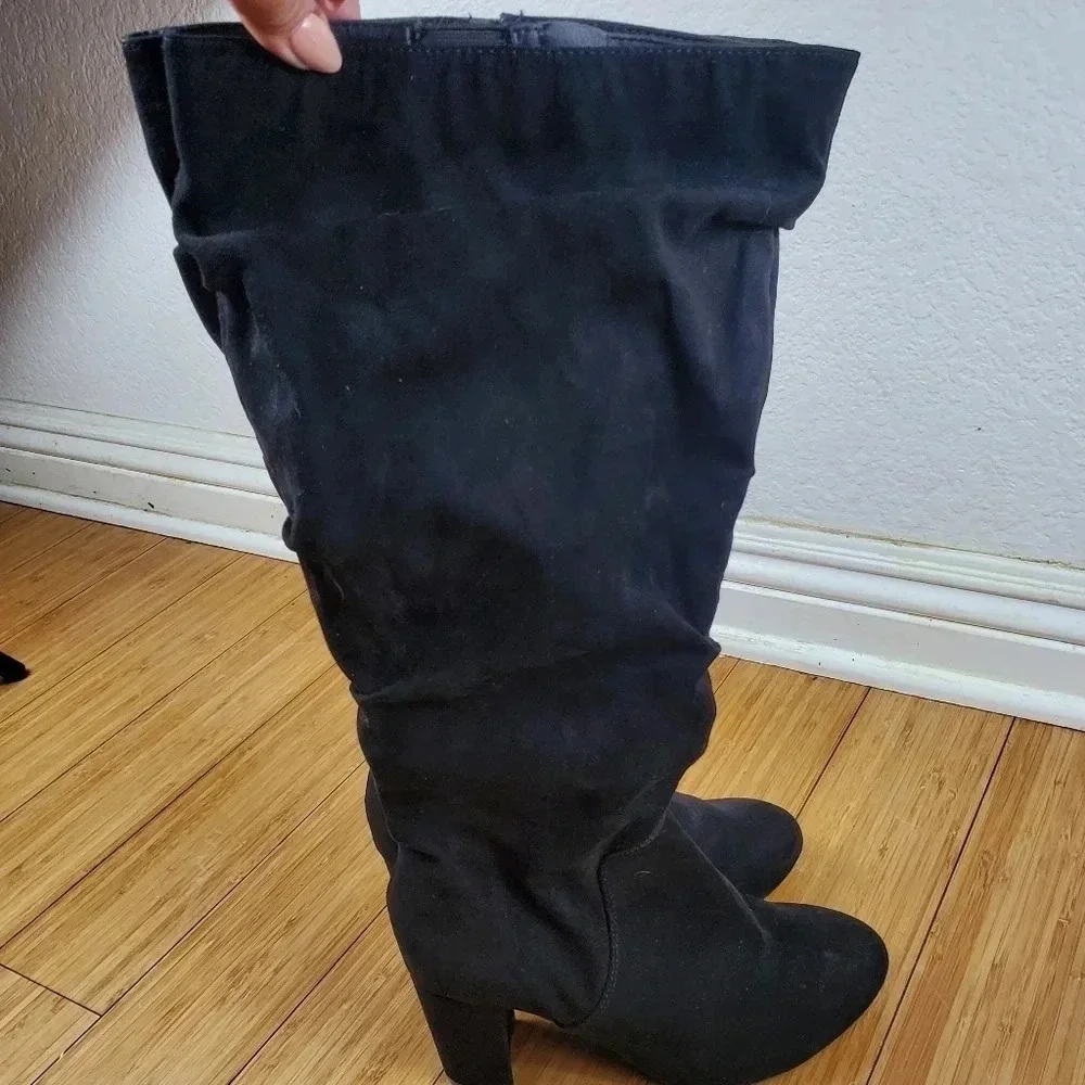 torrid black faux